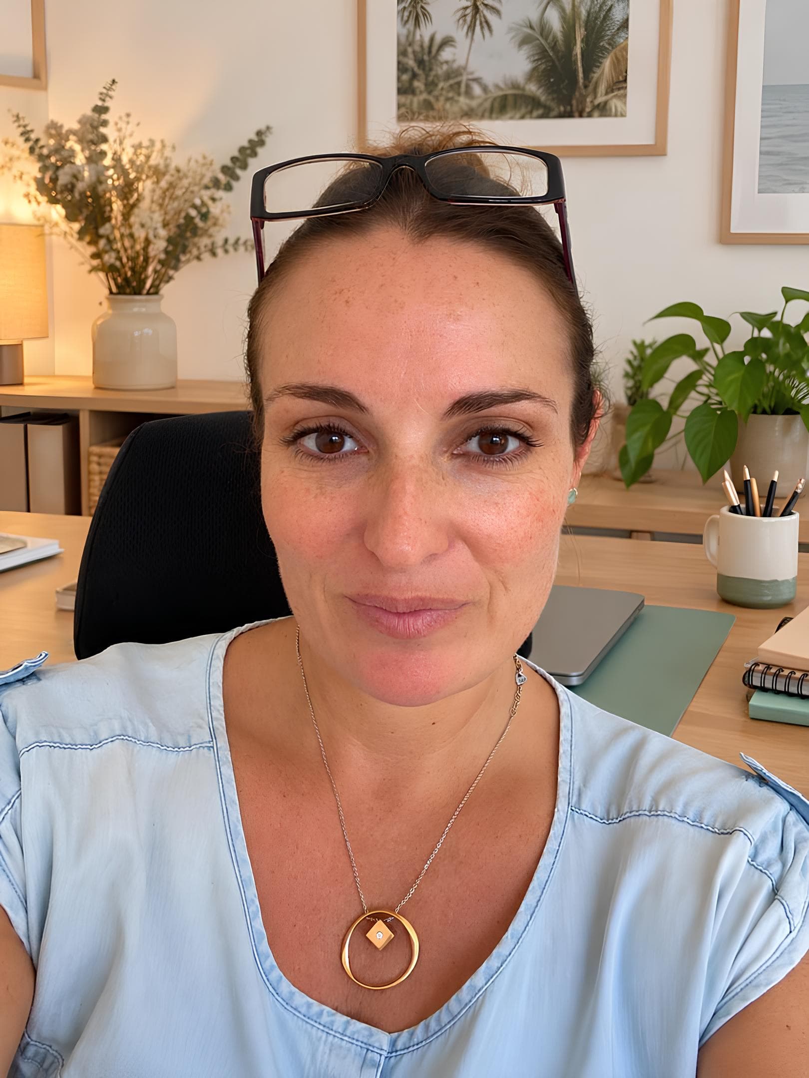 Johana Ghionda, conseillère d’orientation, à son bureau
